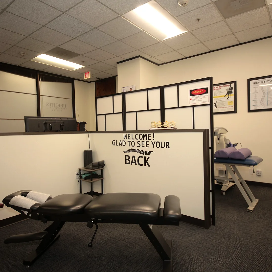 Chiropractic spinal care at Heights Chiropractic Center in Houston Heights