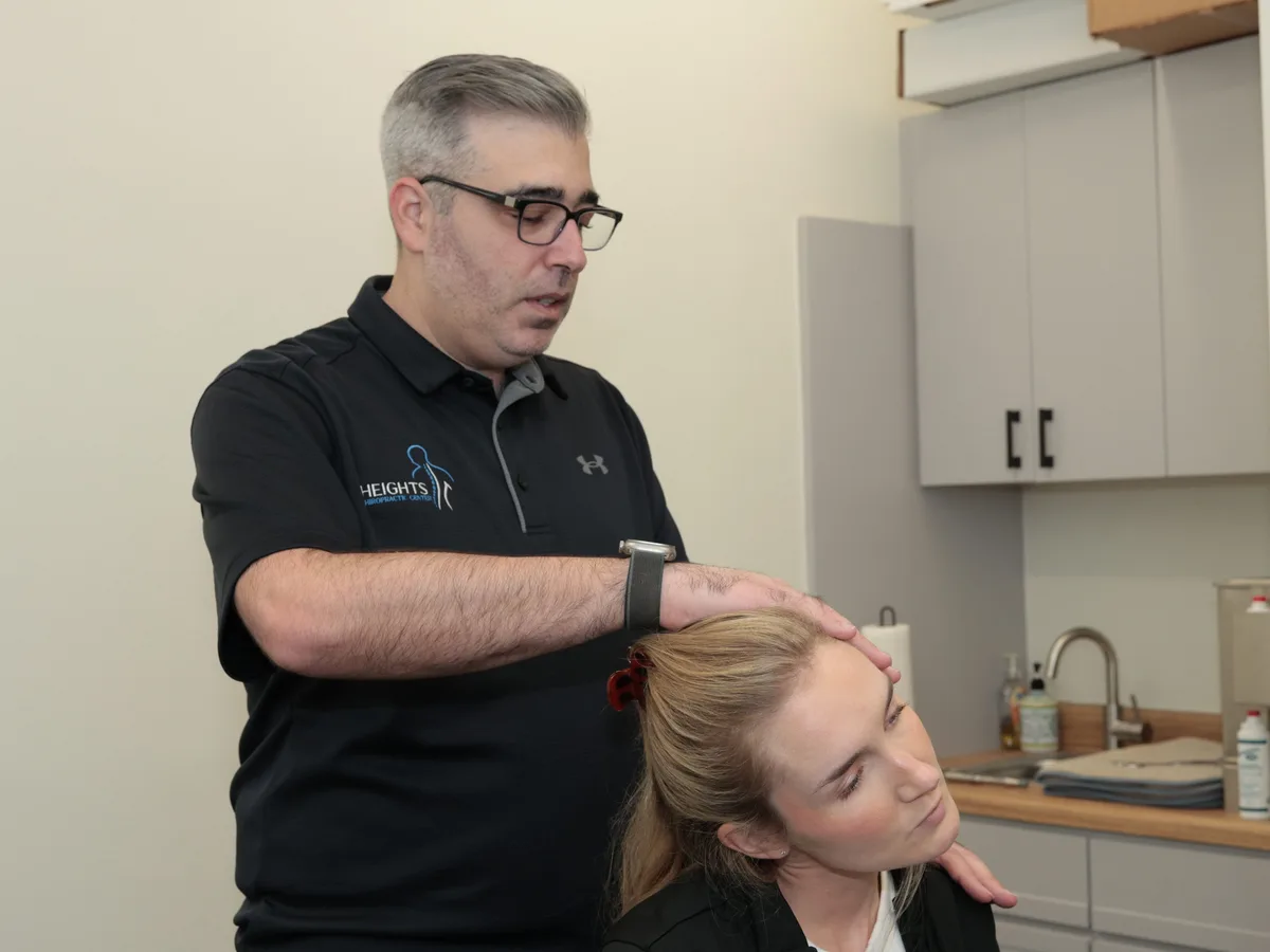 Chiropractic care for Oak Forest, TX patients at Heights Chiropractic Center