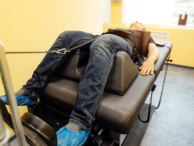 Flexion-Distraction at Heights Chiropractic Center in Houston
