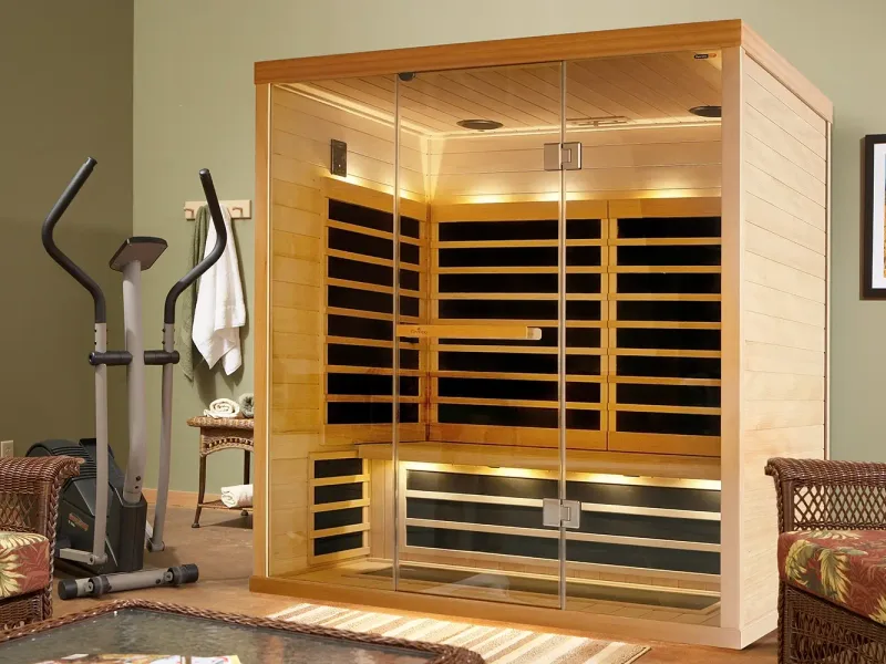 Infrared Sauna at Heights Chiropractic Center in Houston