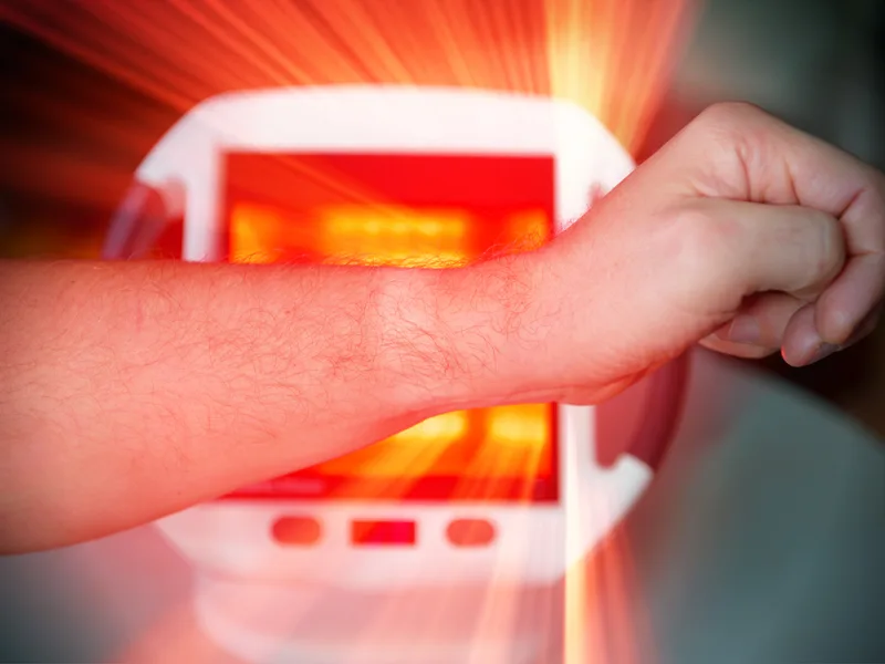 Light Therapy at Heights Chiropractic Center in Houston