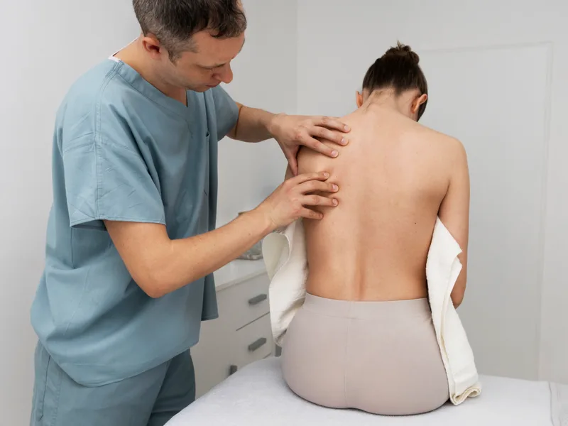 Chiropractic care for scoliosis at Heights Chiropractic Center in Houston